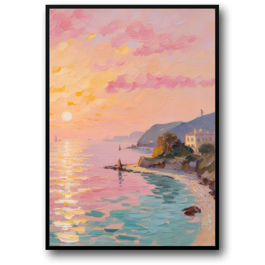 Coastal Beach Scene | Serene Ocean Landscape