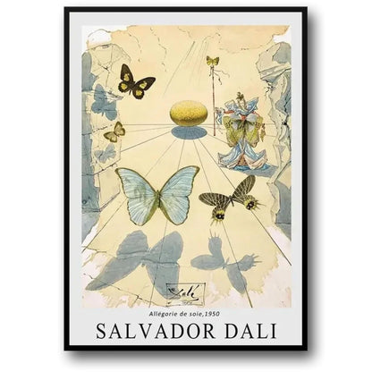 Salvador Dali | Surrealism | Butterflies 1950