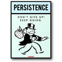 Monopoly Motivation | Persistence Theme | Inspirational Quote