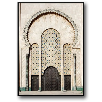 Majestic Mosque Portal | Islamic Architecture Art