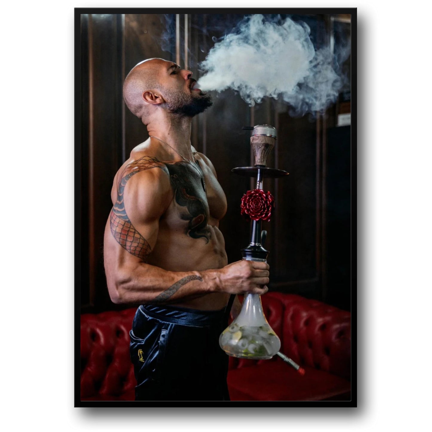Andrew Tate | Relaxing with Hookah | Fitness & Leisure Ambience