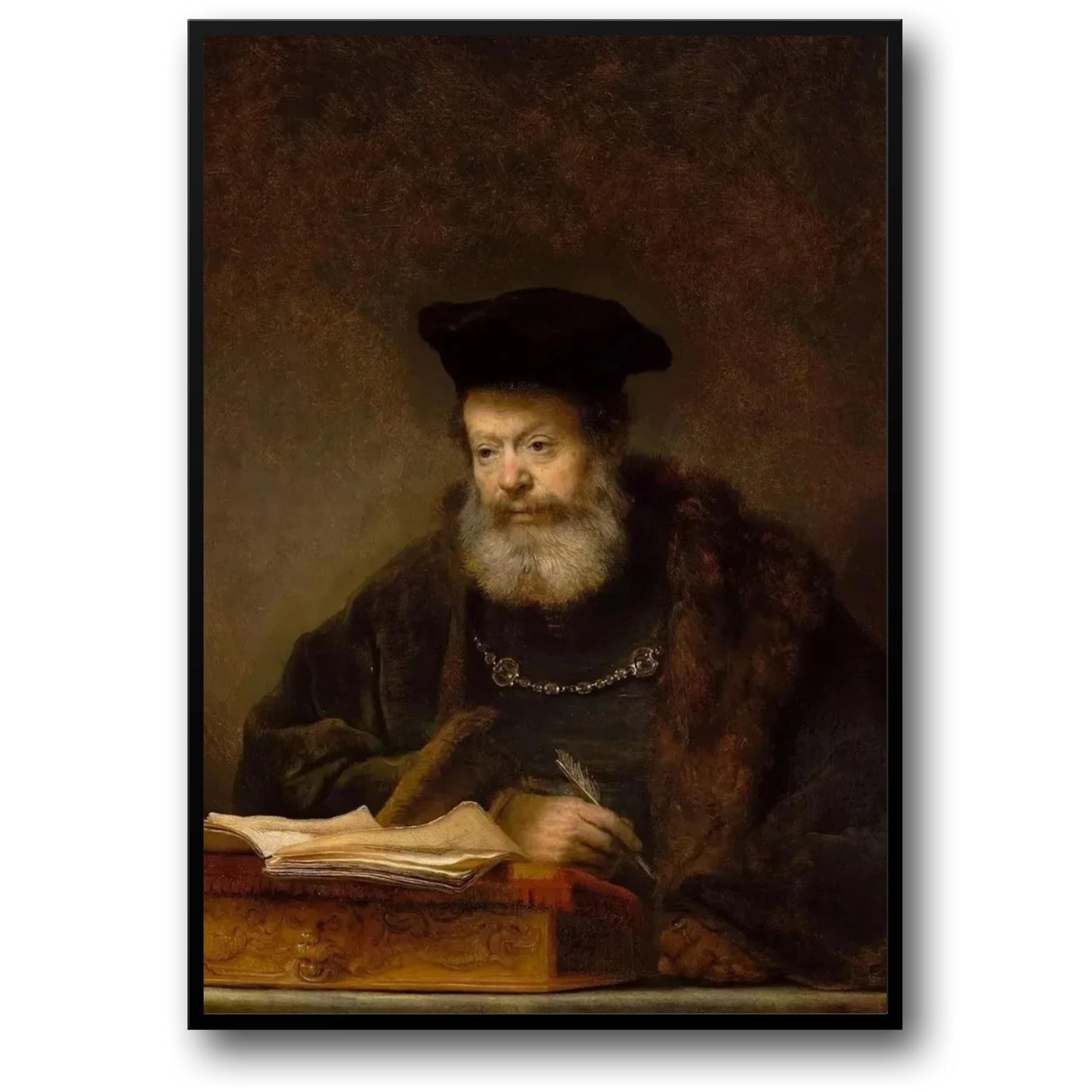 Rembrandt | The Scholar at the Lectern | 1641