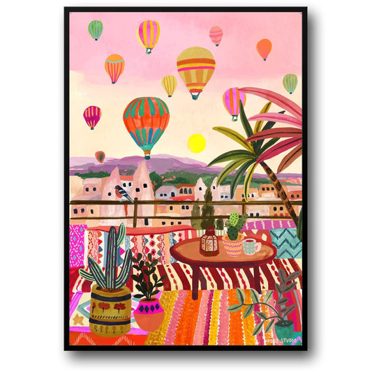 Abstract India Landscape