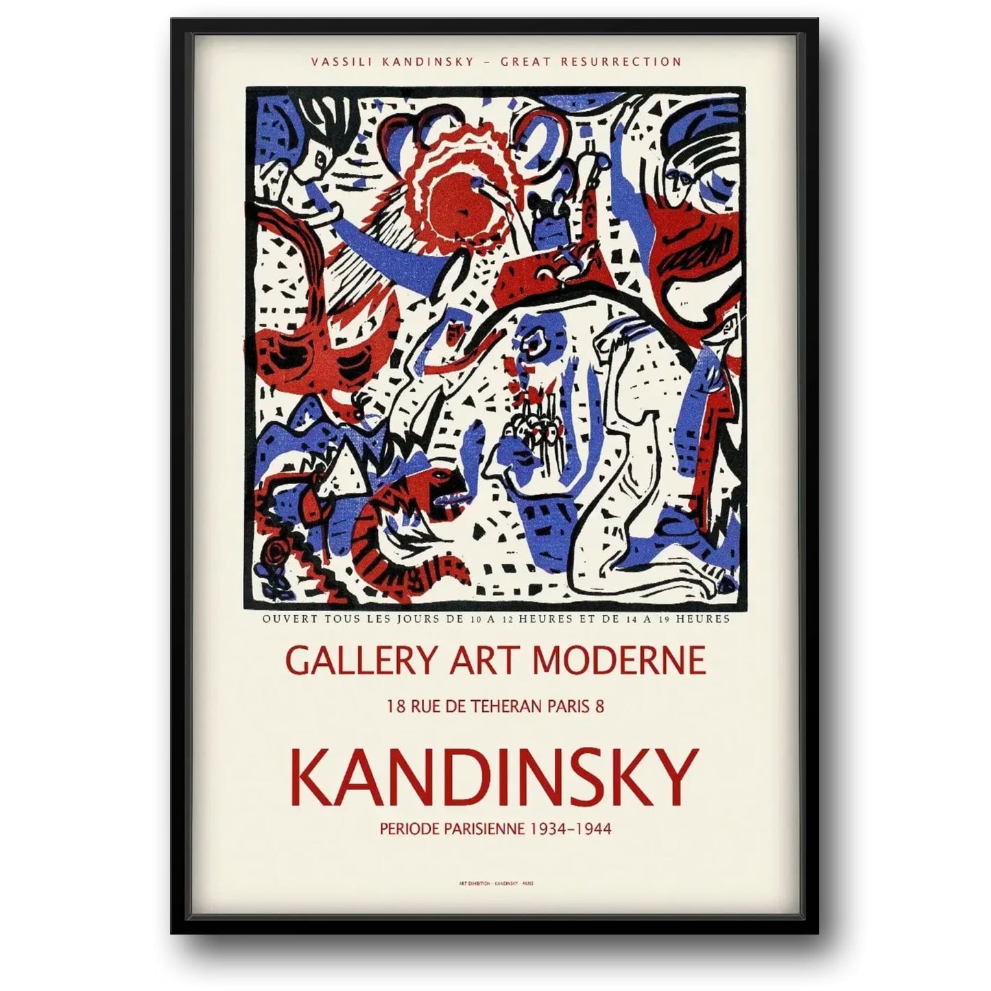Kandinsky | Great Resurrection | Abstract Art