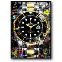 ROLEX SEA DWELLER GRAFFITI STYLE