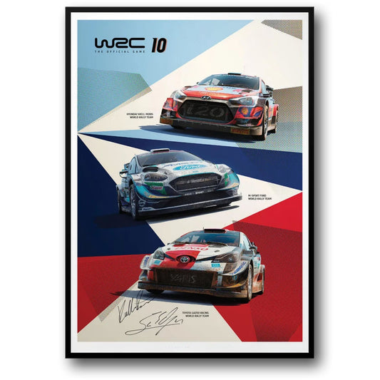 WRC 10 | Hyundai - Ford - Toyota Racing Art