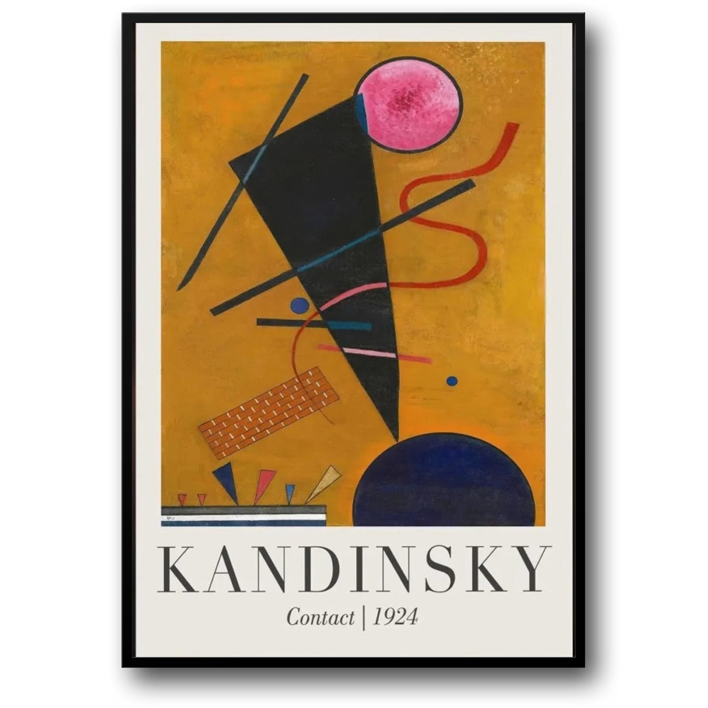 Wassily Kandinsky | Contact | 1924 Classic Art