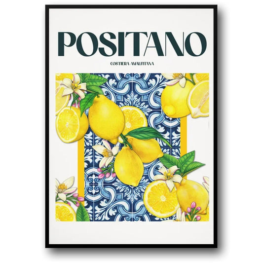 La Dolce Vita | Positano Lemons | Mediterranean Art