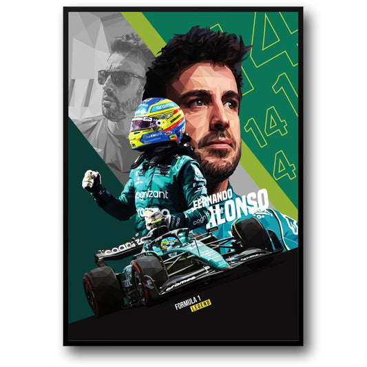 Fernando Alonso | Aston Martin Racing Helmet