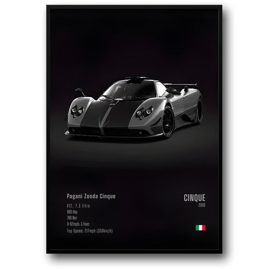 Pagani Zonda Cinque | Exclusive Design | Engineering Tribute
