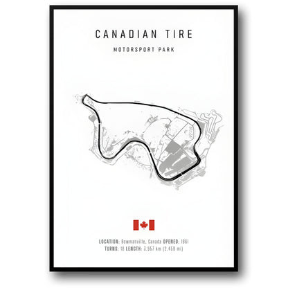 Canadian Tire | F1 Circuit Layout