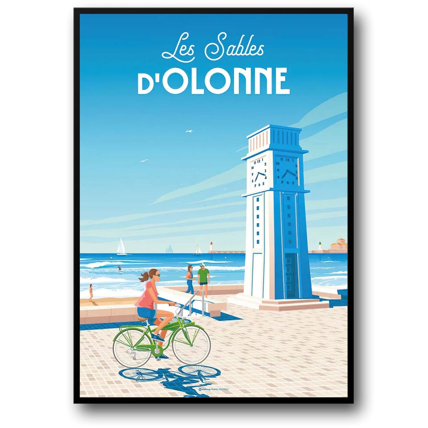 Clock Tower | Les Sables d'Olonne | Nautical Charm