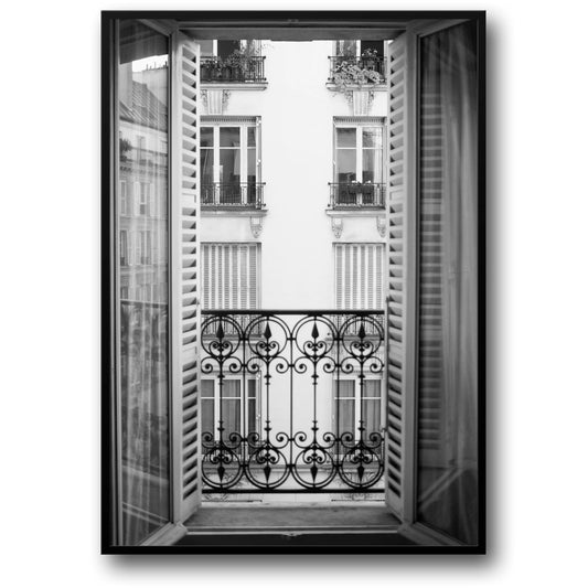 Paris Architectural View | Window Art