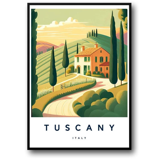 Tuscany Cityscape | Italian Urban Landscape