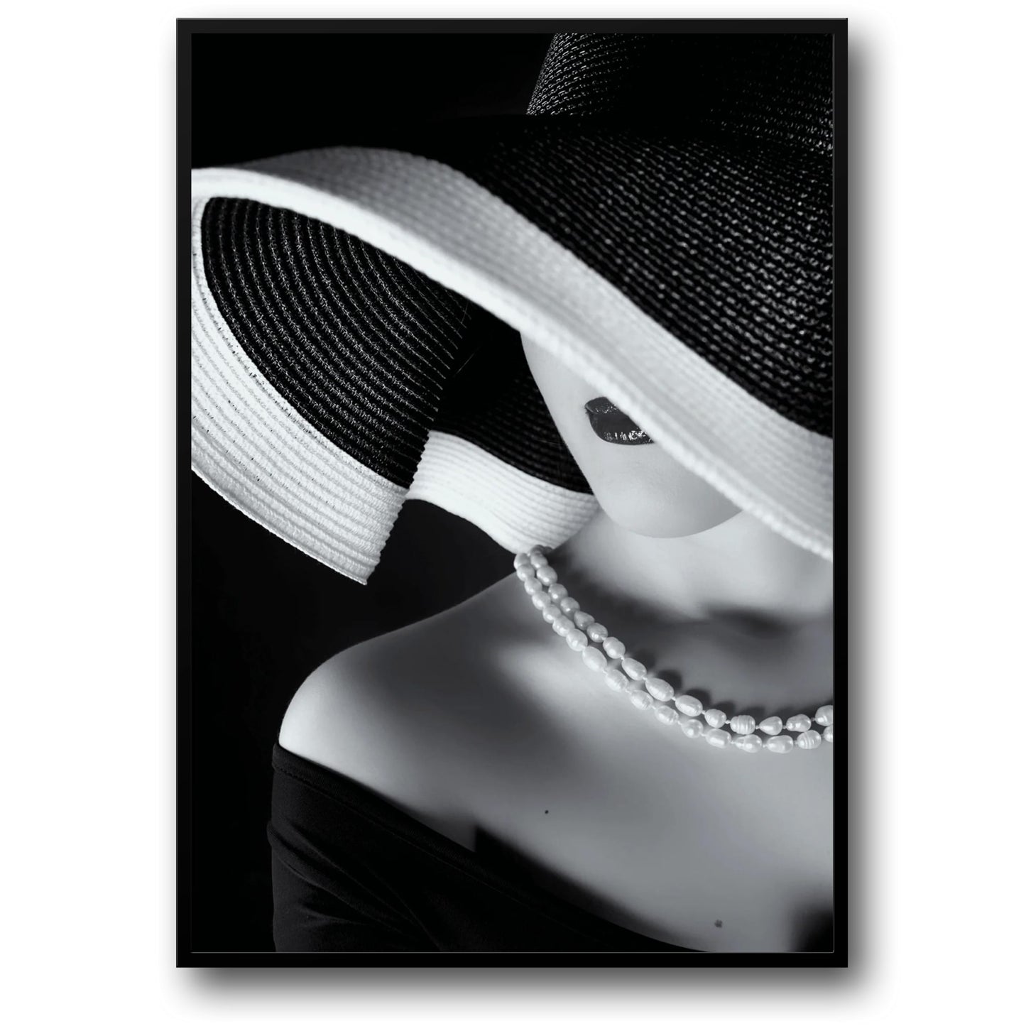 La Femme au Chapeau | Vintage Fashion Art