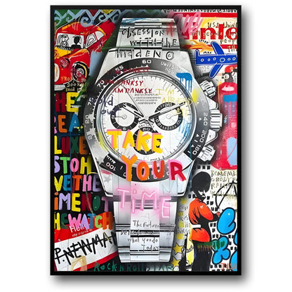 Graffiti Art | Tribute to Rolex Daytona | Urban Style