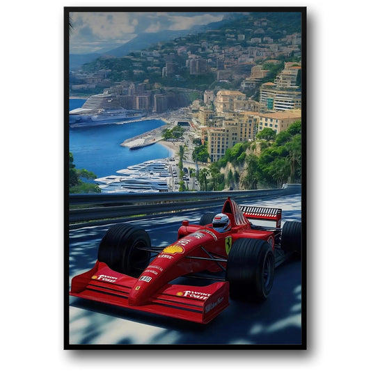 Monaco F1 | Vintage Grand Prix | Ferrari F310B | Michael Schumacher