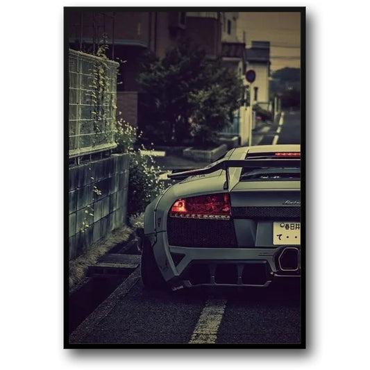 80s Retro Sports Car | Exotic Racing | Urban Setting