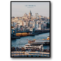 Galata Bridge | Istanbul Cityscape | Golden Horn