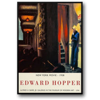 Edward Hopper | New York Movie 1938 | Vintage Cinema Scene