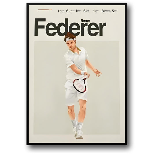 Roger Federer | Modern Tennis Art