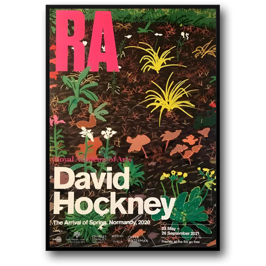 David Hockney | The Arrival of Spring | Springtime Scene