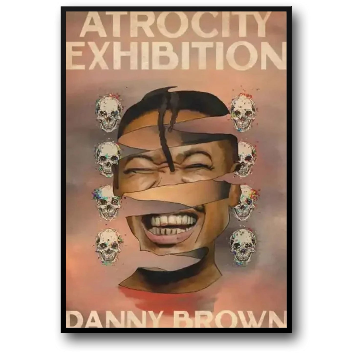 Music Comic Poster - Danny Brown - Atrocity Exhibition