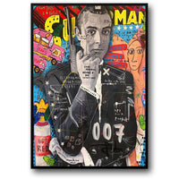 SEAN CONNERY: BOND STREET ART