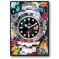 GRAFFITI ROLEX GMT-MASTER 2