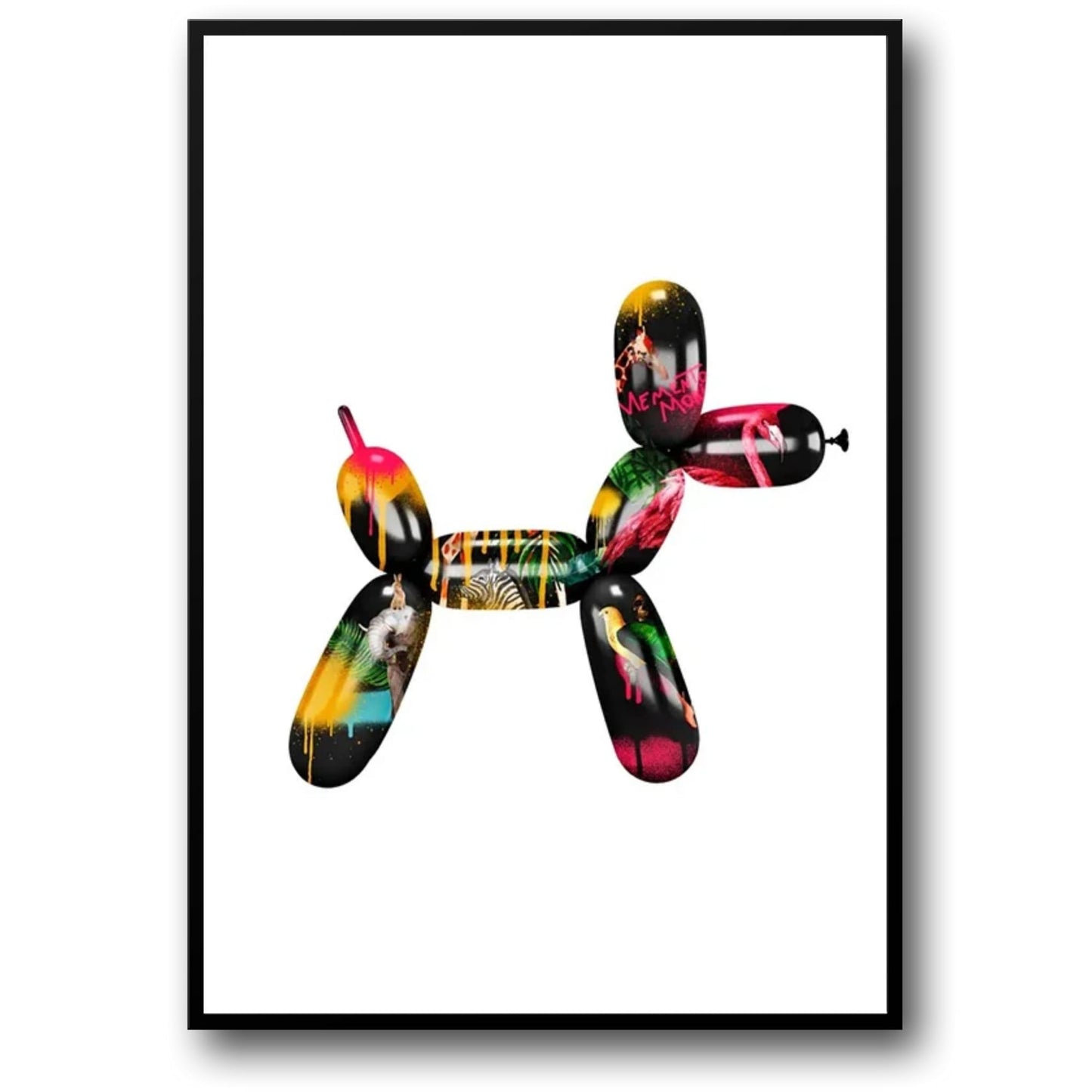 Pop Art Balloon Dog | Abstract Modern