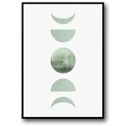 Harmonic Green Botanicals | Modern Nature Art