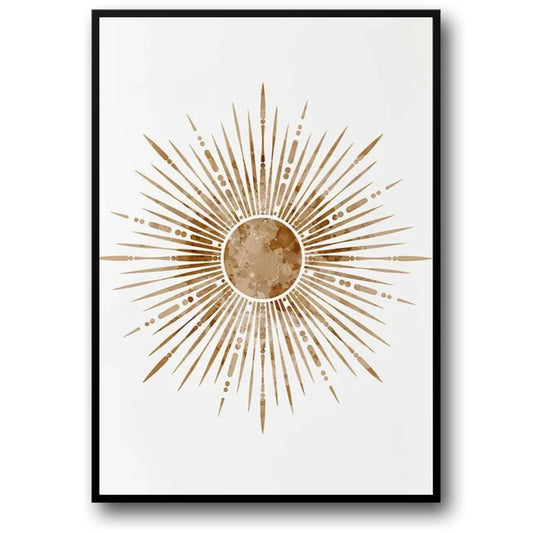 Modern Mandela | Colorful Abstract Art Poster | Decorative Wall Hanging | Contemporary Home Decor