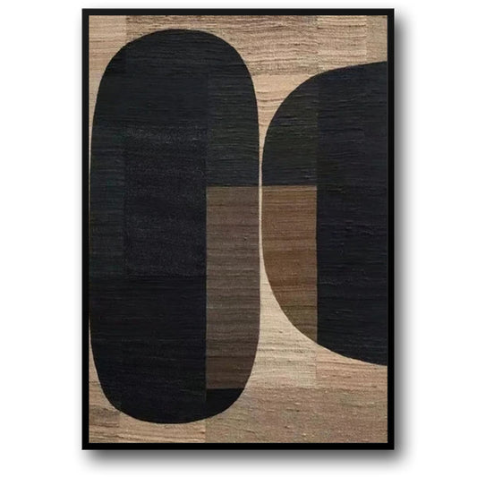 Modern Earth | Abstract World Map Poster | Contemporary Wall Art | Vibrant Colors | Living Room Decor | 24"x36"