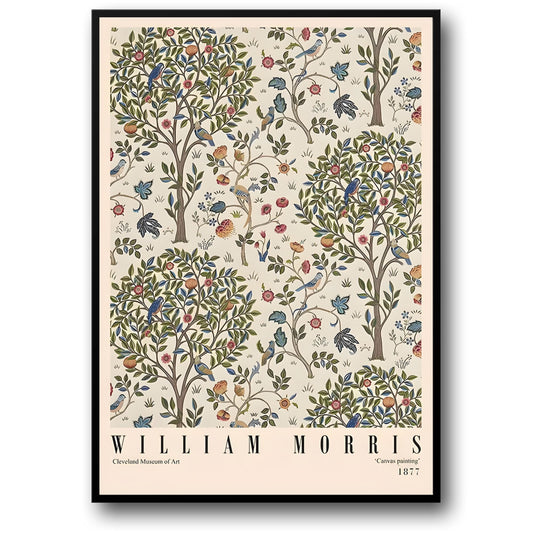 William Morris | Kelmscott Tree | Vintage Botanical Art