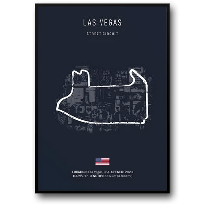 Las Vegas F1 | Circuit Track Layout