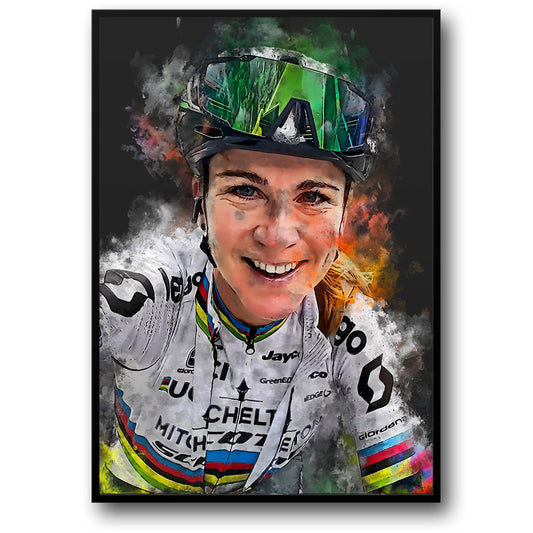 Van Vleuten sport poster