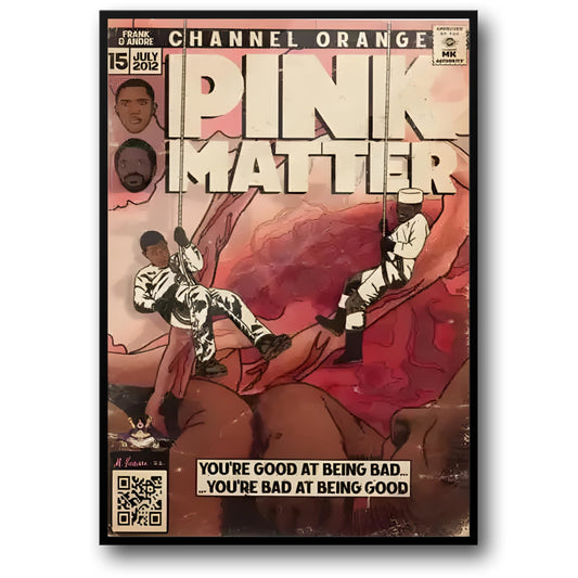 Frank Ocean | Pink Panther Comic Art