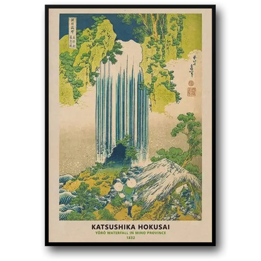 Hokusai Ohara Koson Art Print | Vintage Japanese Poster | Wall Art for Home, Bar or Cafe | Decor Poster