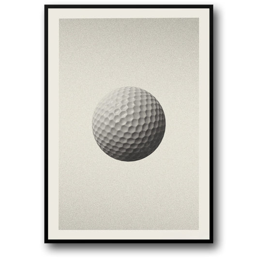 Golf Ball Poster | Celebrating Iconic Golf Legends | Dynamic Artwork of Skill, Passion, and Legacy