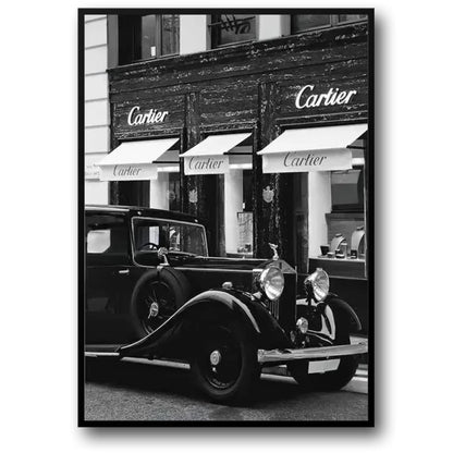 Cartier Paris | Vintage 1930 Rolls-Royce | Fashion Tribute