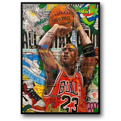 Michael Jordan | Chicago Bulls Graffiti Art