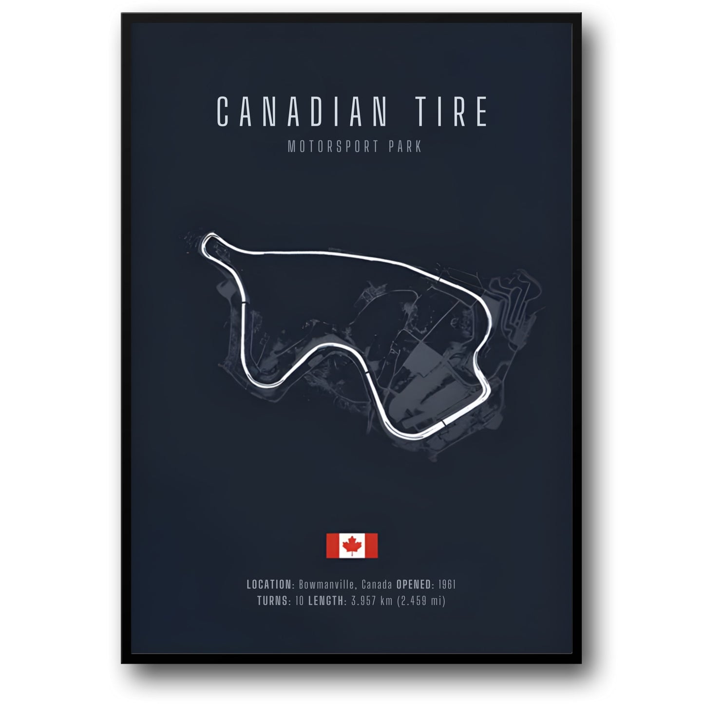 Canadian Tire F1 Circuit Layout
