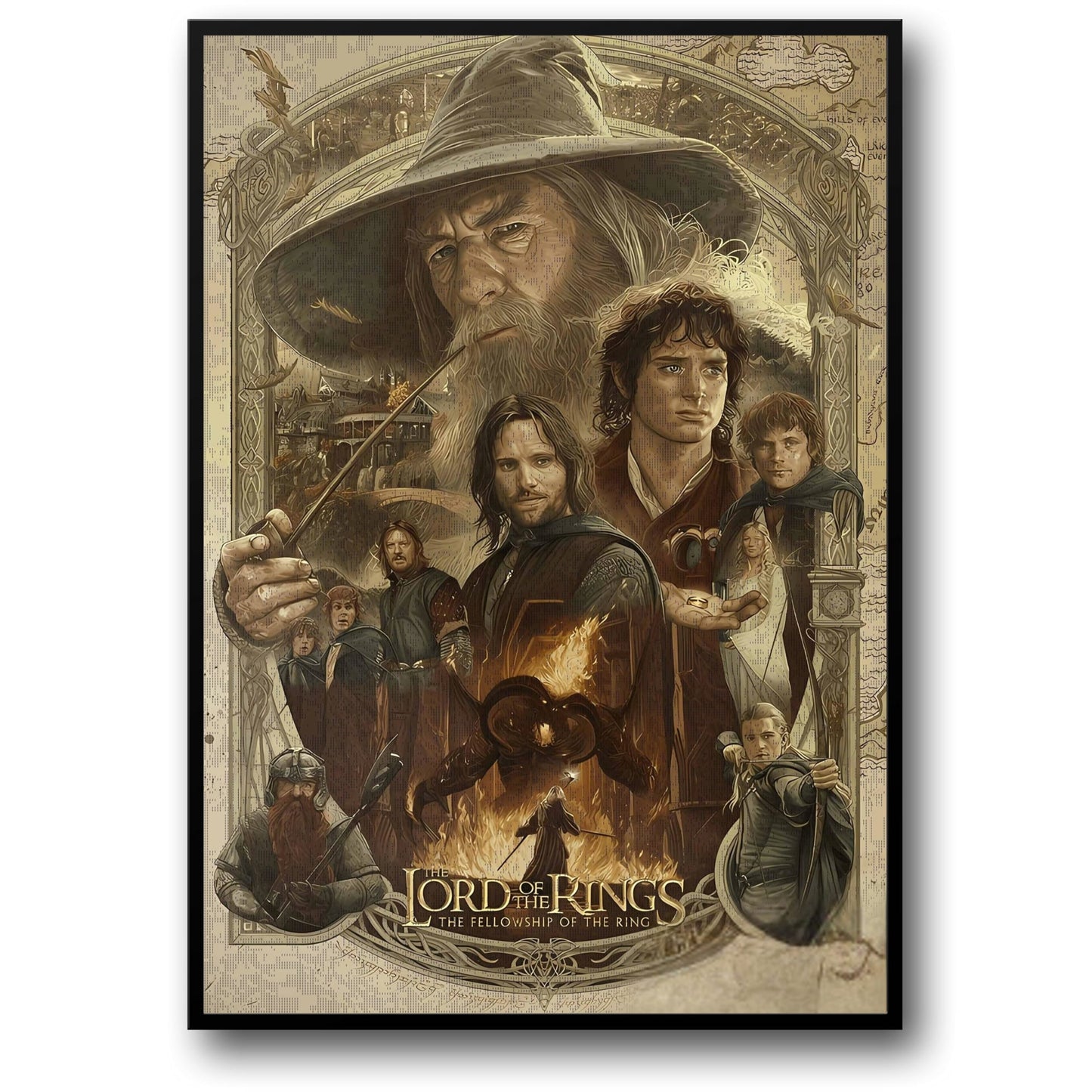 The Fellowship of the Ring | Movie Poster