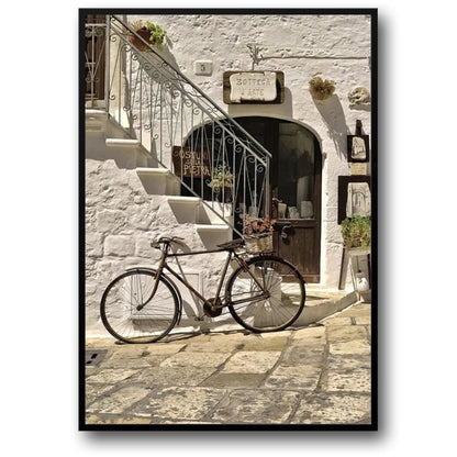 Italian Town Summer Bikeride | Scenic Art
