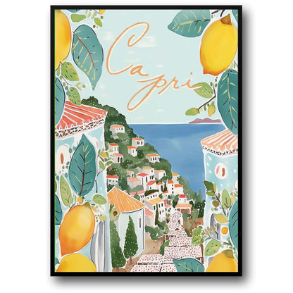 La Dolce Vita | Capri Lemons | Mediterranean Scene