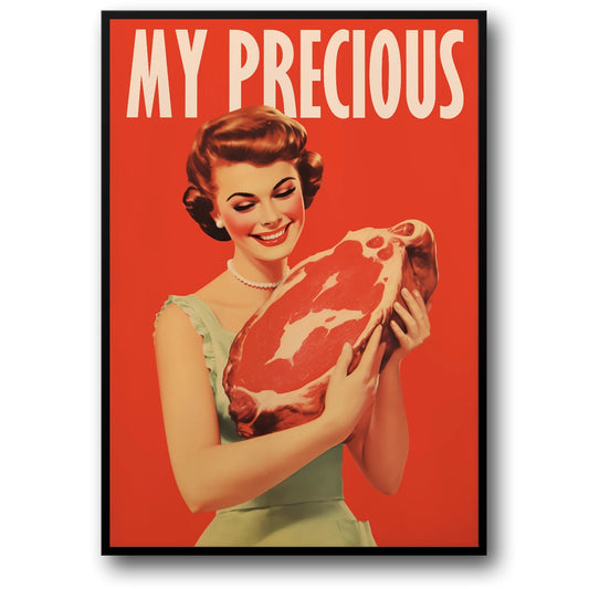 70s Vintage | My Precious | Retro Food Art