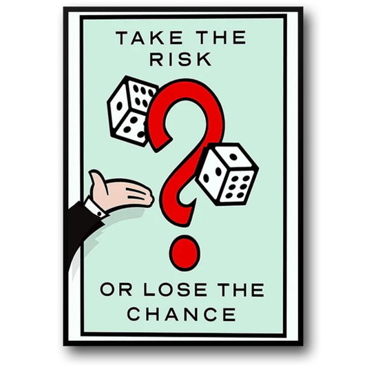 Monopoly | Risk & Reward | Motivational Art