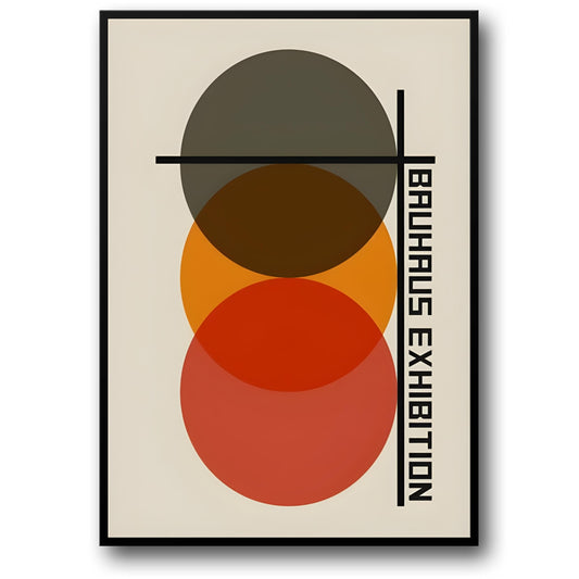 Bauhaus Abstract | Vibrant Geometric Design