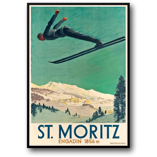 Vintage Engadin Ski | St. Moritz Horse Racing