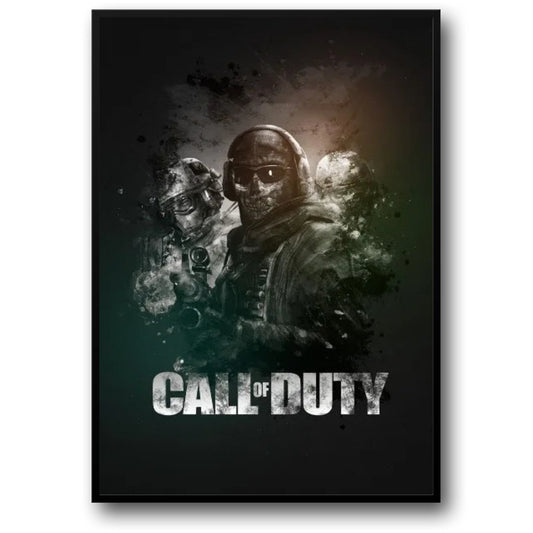 Call of Duty Game Poster Decorative Pictures for Living Room Decor Decorative Prints Wall Painting on Canvas Wall Art Posters